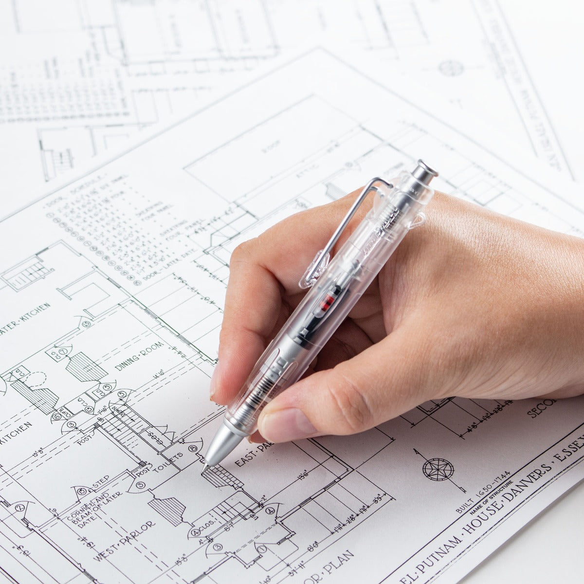 AirPress Ballpoint Pen, Clear