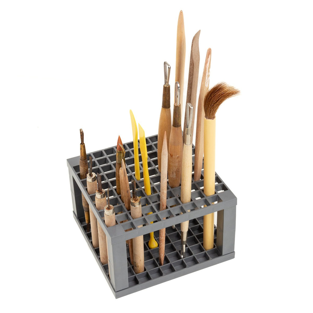 Dual Brush Pen Desk Stand