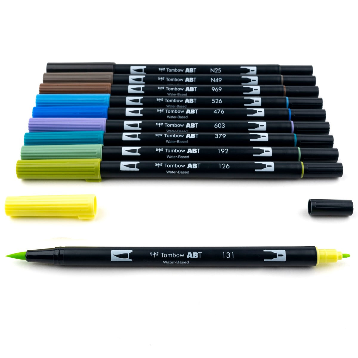 Tombowセット Dual Brush Pen Art Markers 10-Pack | Landscape | Brush Markers