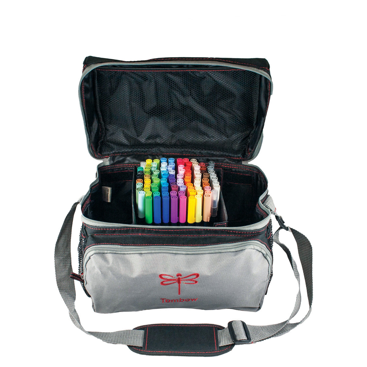 Storage Tote, Black & Grey