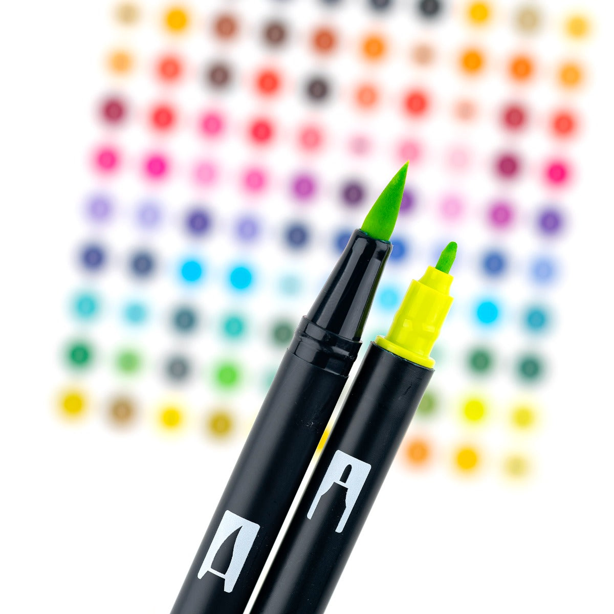 Dual Brush Pen Art Markers, Bright, 10-Pack