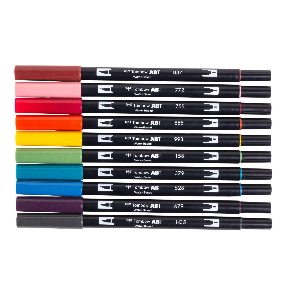 Dual Brush Pen 10-Pack, Nineties – Tombow USA