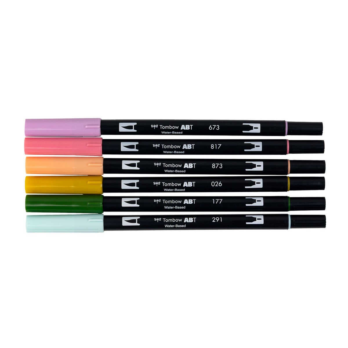 9/13.14.16 ティータイム様 Dual Brush Pen Art Markers, Teatime, 6-Pack – Tombow USA