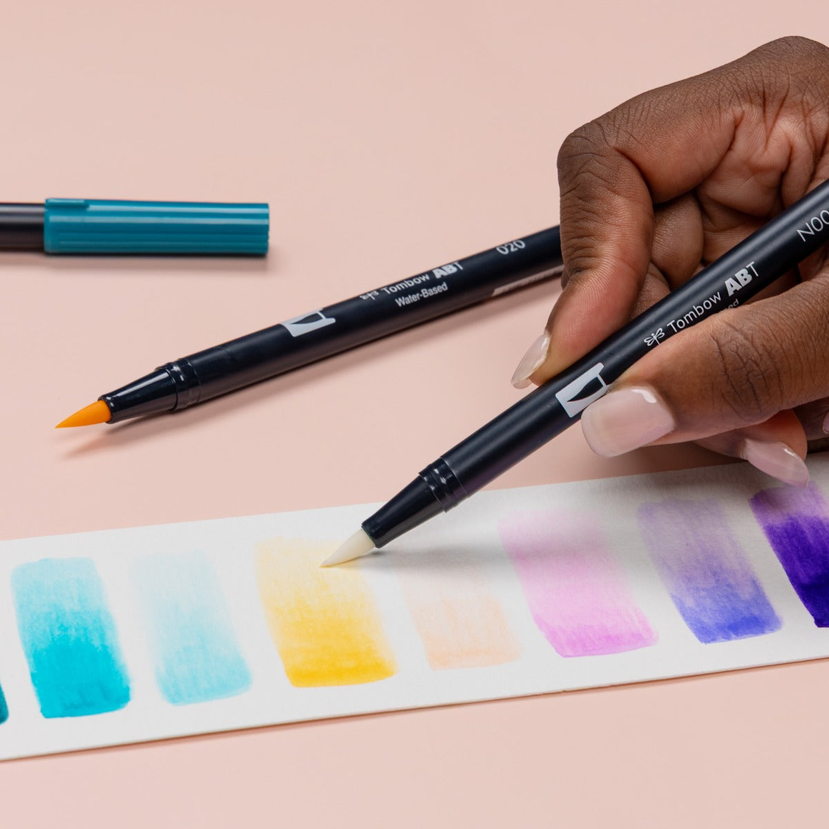 Dual Brush Pen Art Markers, Mermaids, 10-Pack