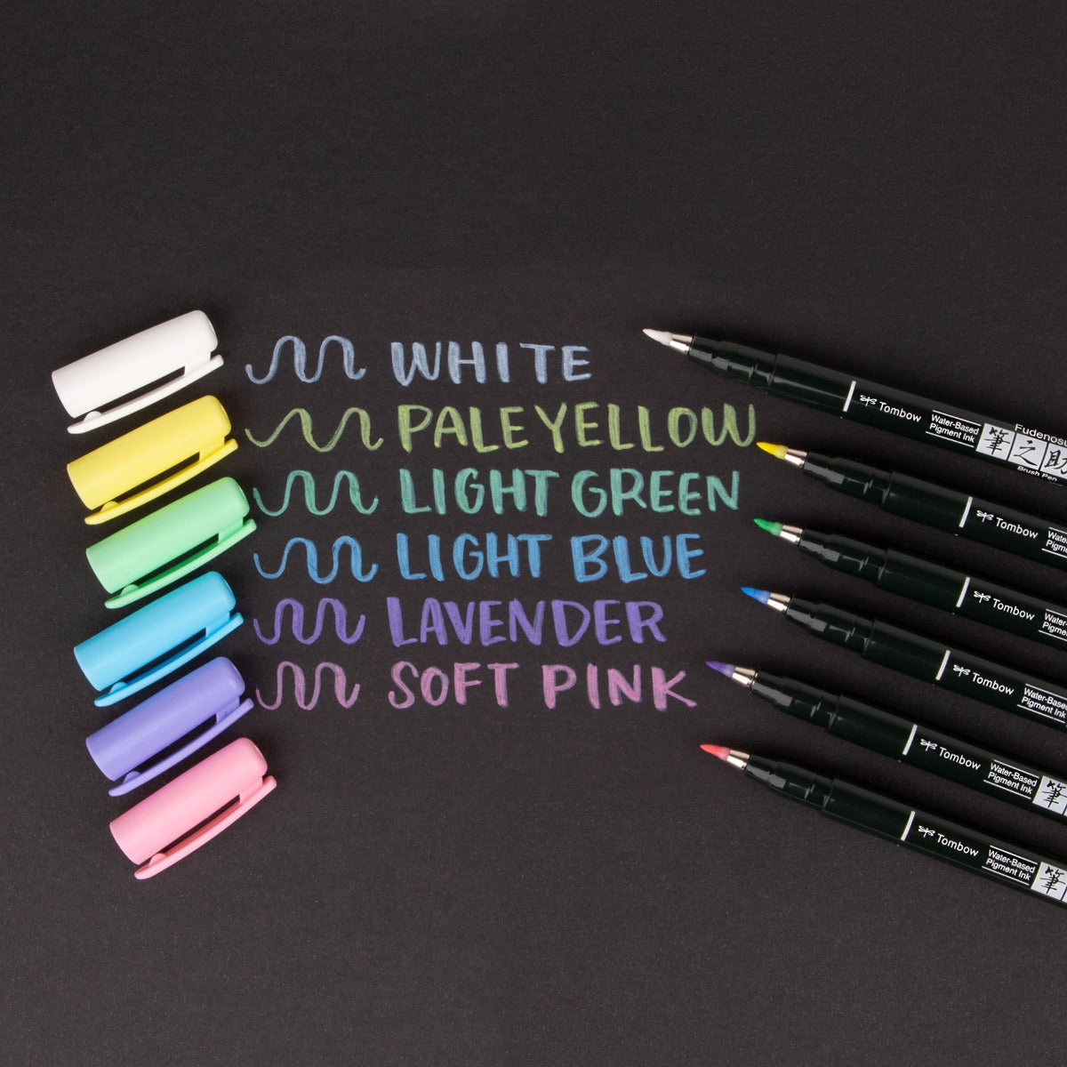 Fudenosuke Pastel Brush Pen – Tombow USA