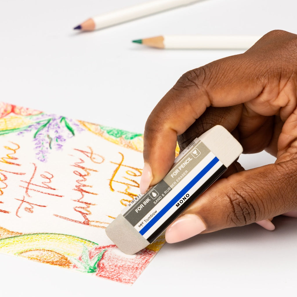 MONO Sand and Rubber Eraser