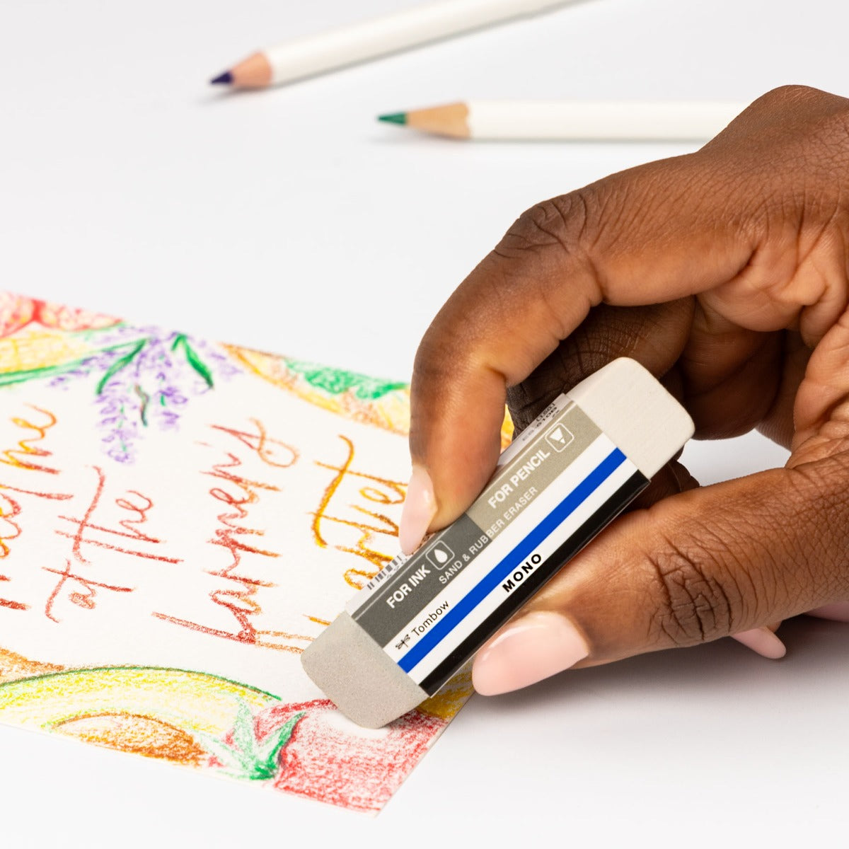 MONO Sand and Rubber Eraser