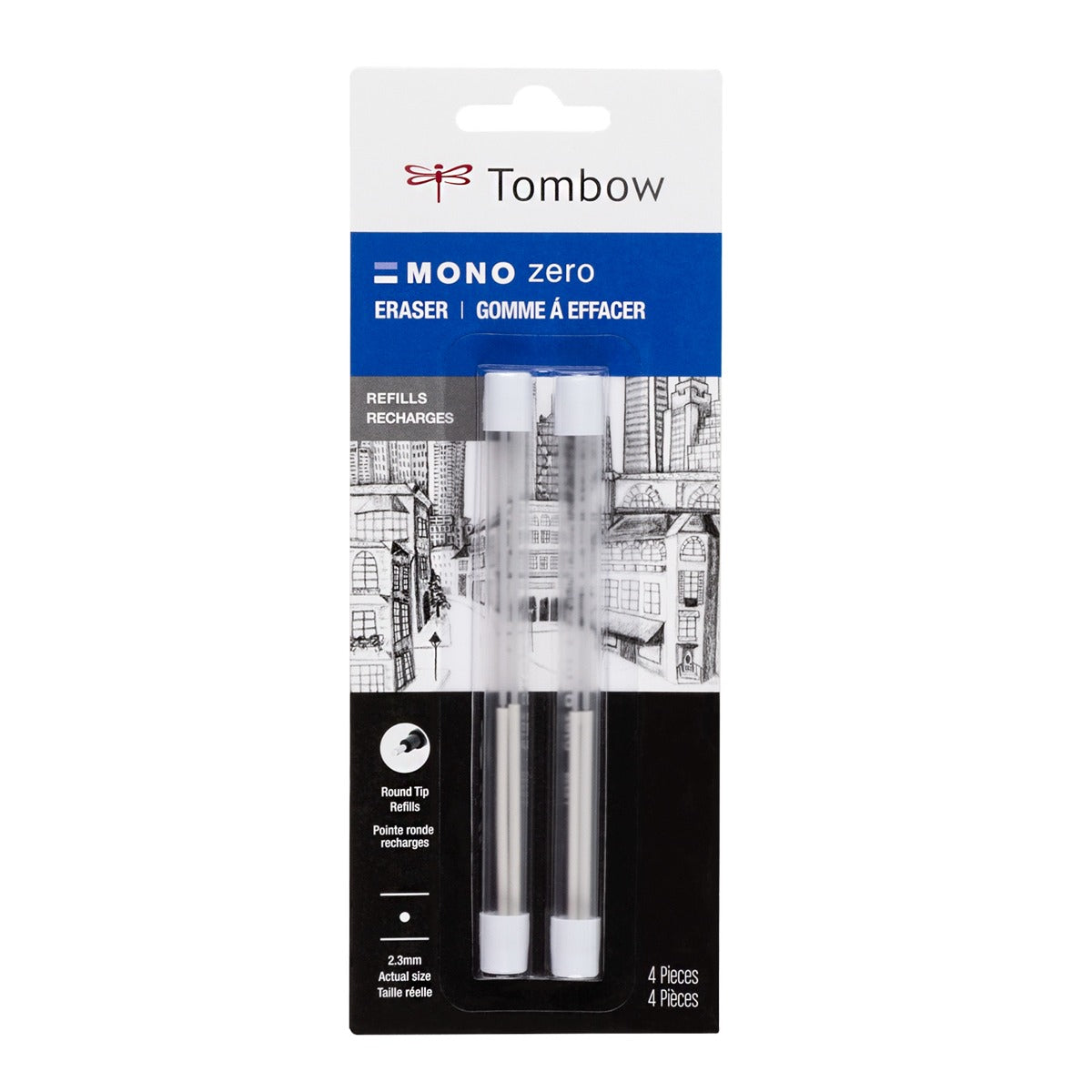 MONO Zero Round Eraser + Refill Value Pack – Tombow USA