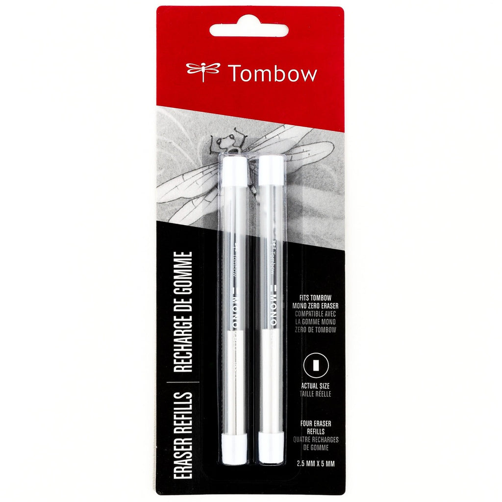 Refill 2-Pack, MONO Zero Eraser, Rectangle Tip