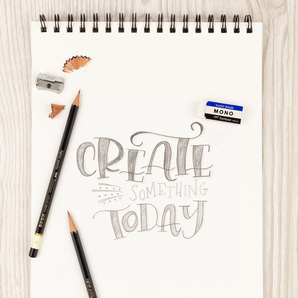 MONO Eraser, White, Small