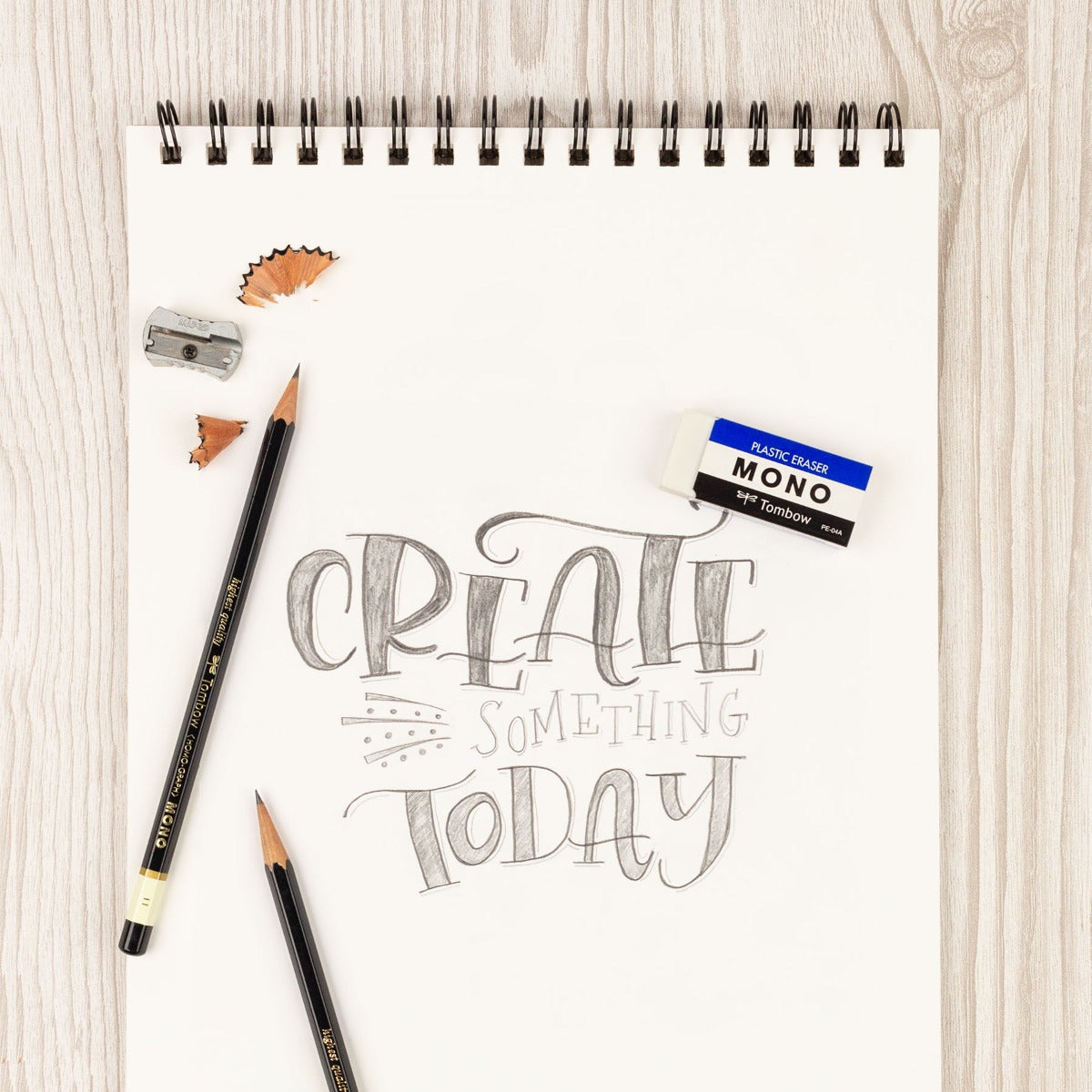 MONO Eraser, White, Medium