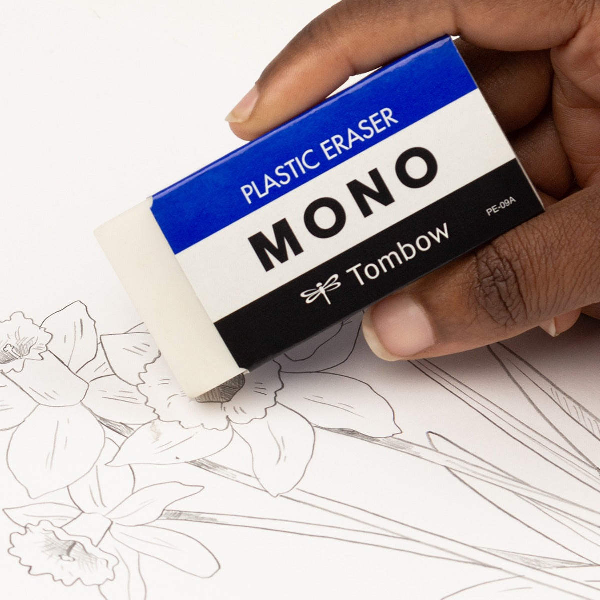 MONO Eraser, White, Jumbo