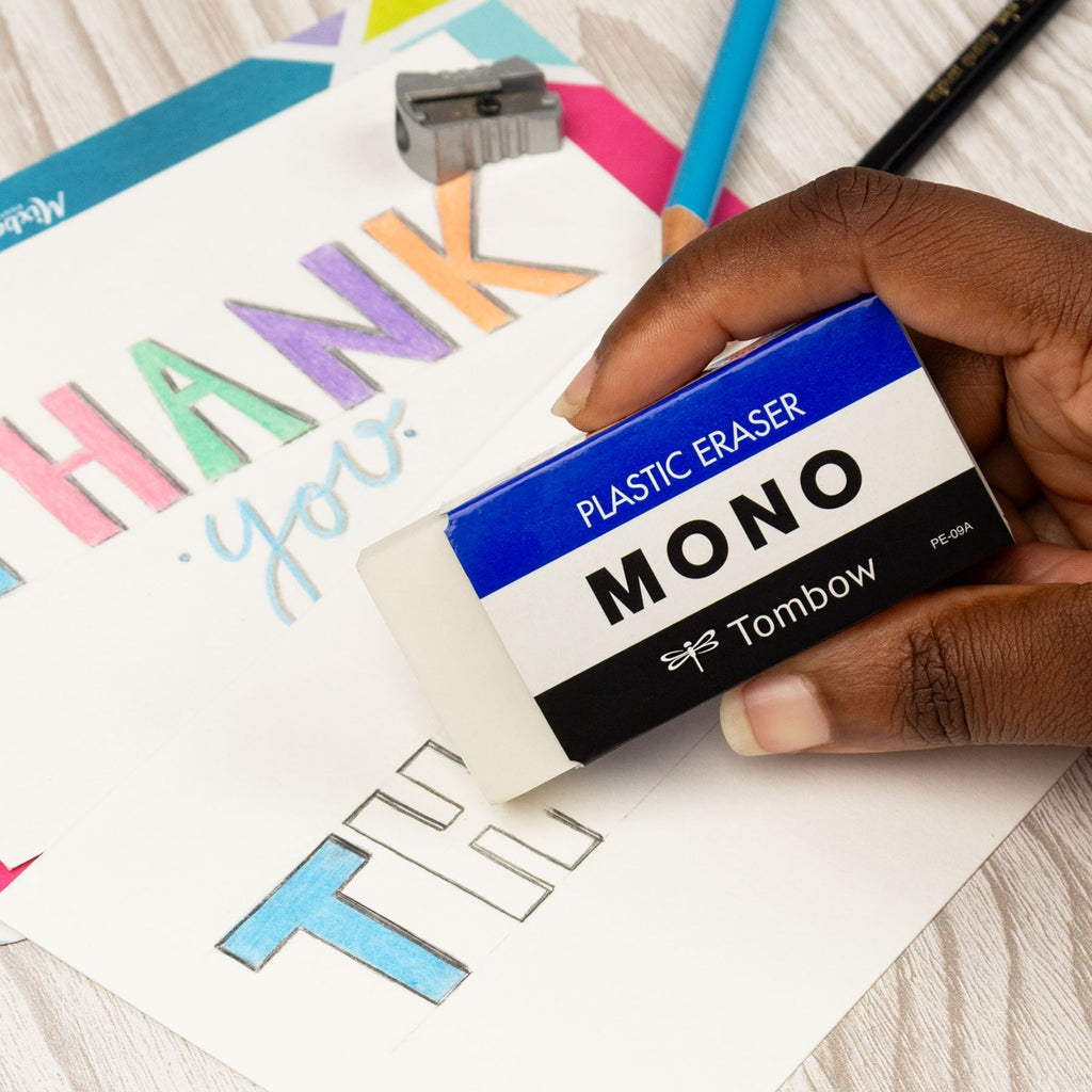 MONO Eraser, White, Jumbo