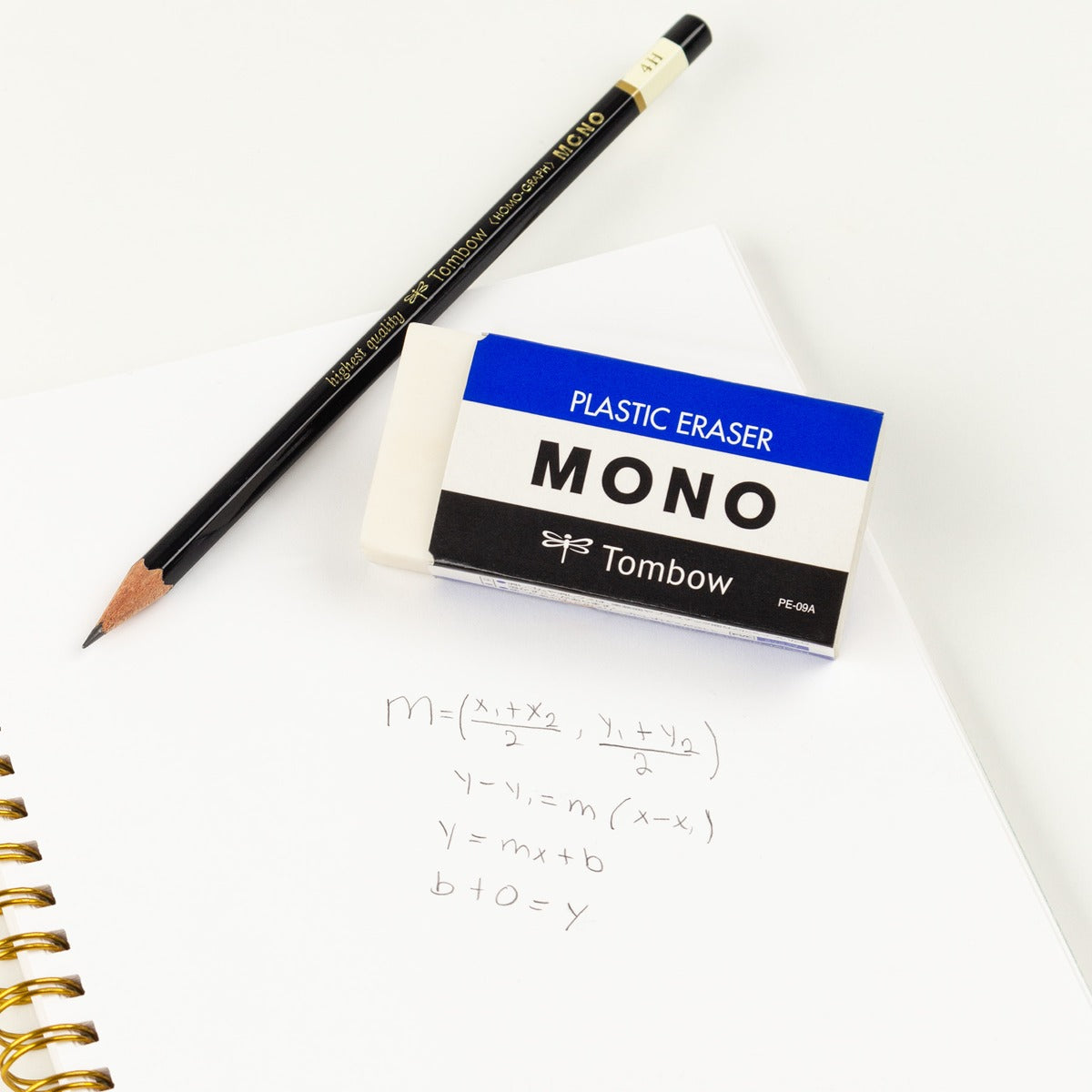 MONO Eraser, White, Jumbo