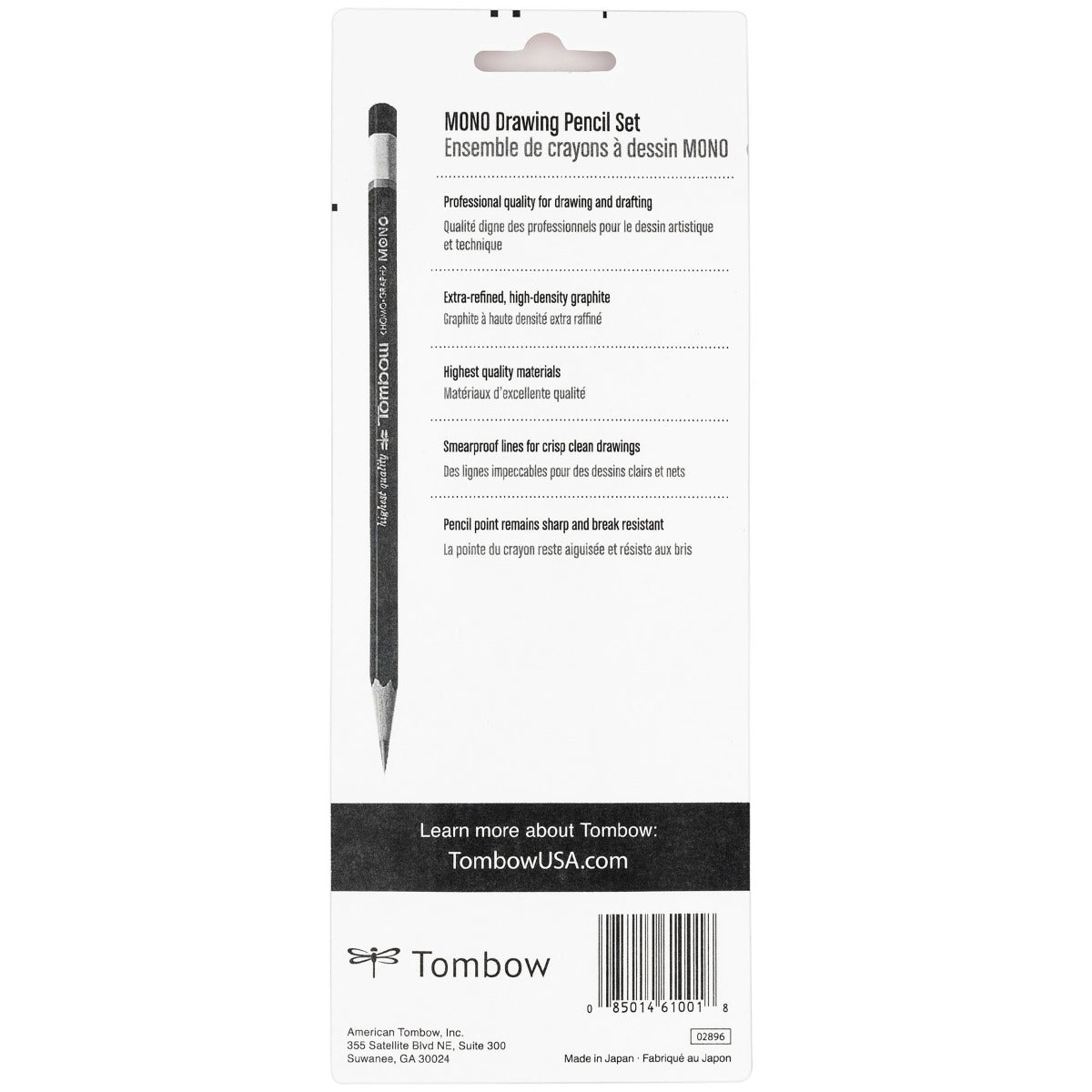 MONO Drawing Pencil Set, 3 Pack