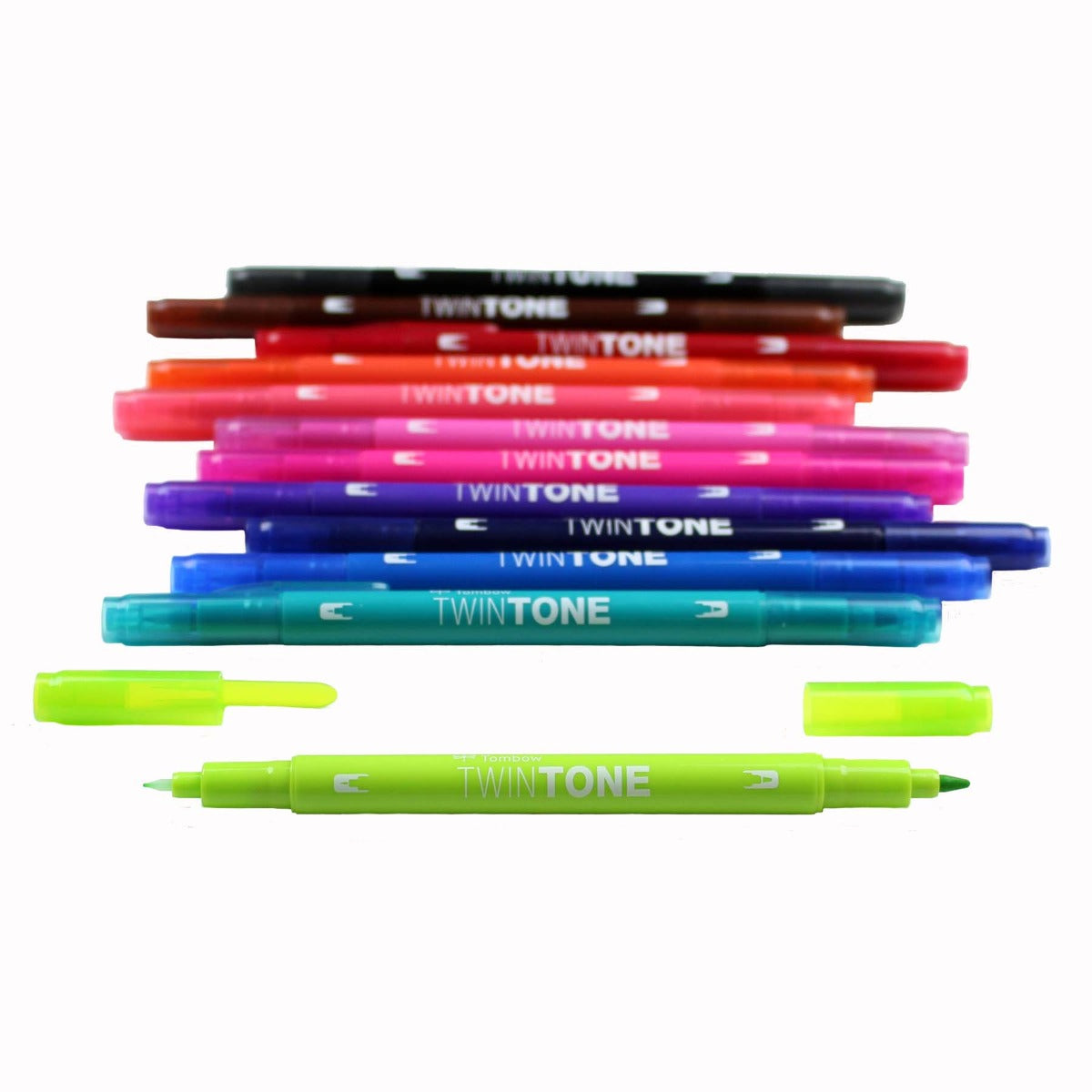 TwinTone Marker Set, 12-Pack Bright