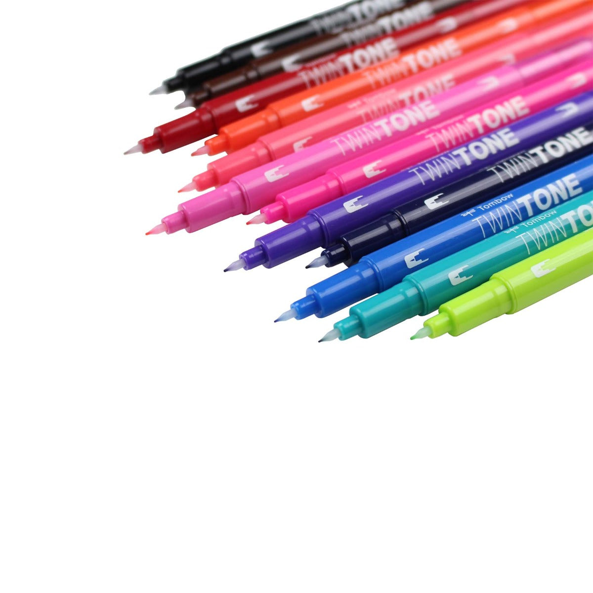 TwinTone Marker Set, 12-Pack Bright