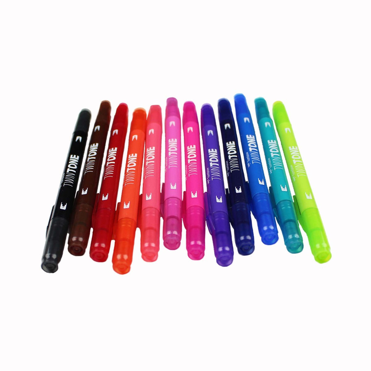 TwinTone Marker Set, 12-Pack Bright