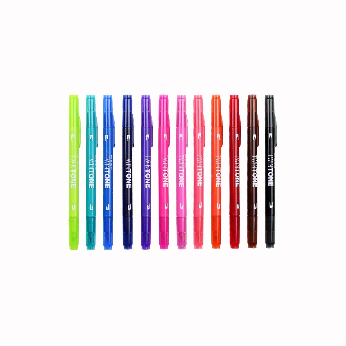 TwinTone Marker Set, 12-Pack Bright
