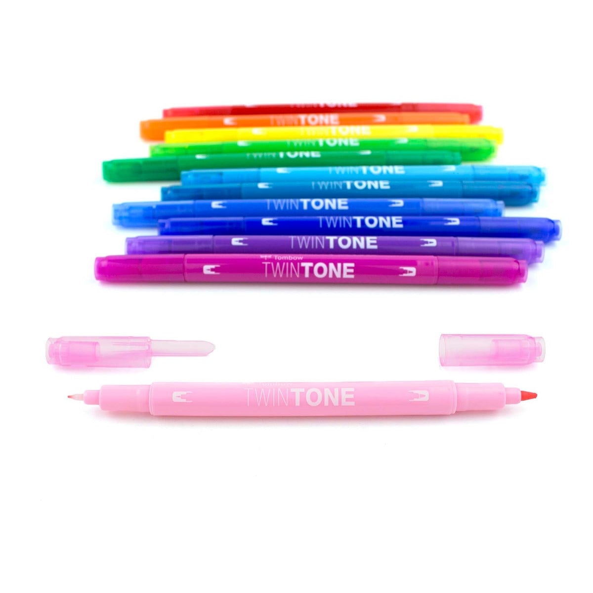 TwinTone Marker Set, 12-Pack Rainbow