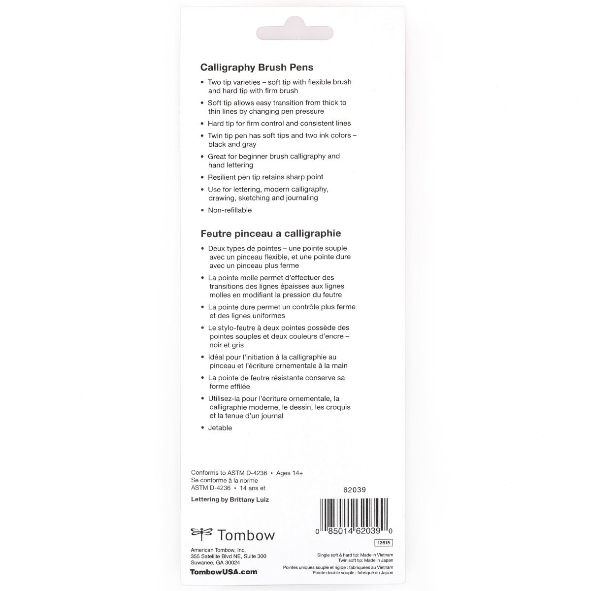 Fudenosuke Brush Pen 3-Pack