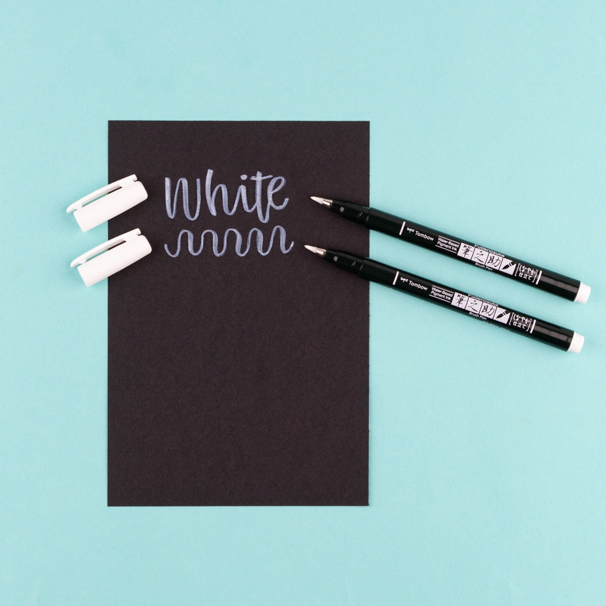 Tombow Brush pen Fudenosuke hard set 10 kleuren 19 WS BH 10P Tombow Brush pen Fudenosuke hard set 10 kleuren 19 WS BH 10P
