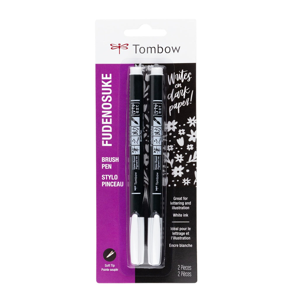 Tombow Noir Tombow Fudenosuke Lot De 5 Pinceaux (grand Set De Calligraphie), 2 Pointes Dures 2 Pointes Souples Double Pinceau (noir Gris Brush Pen Tombow Noir Tombow Fudenosuke Lot De 5 Pinceaux (grand Set De Calligraphie), 2 Pointes Dures 2 Pointes Souples Double Pinceau (noir Gris Brush Pen