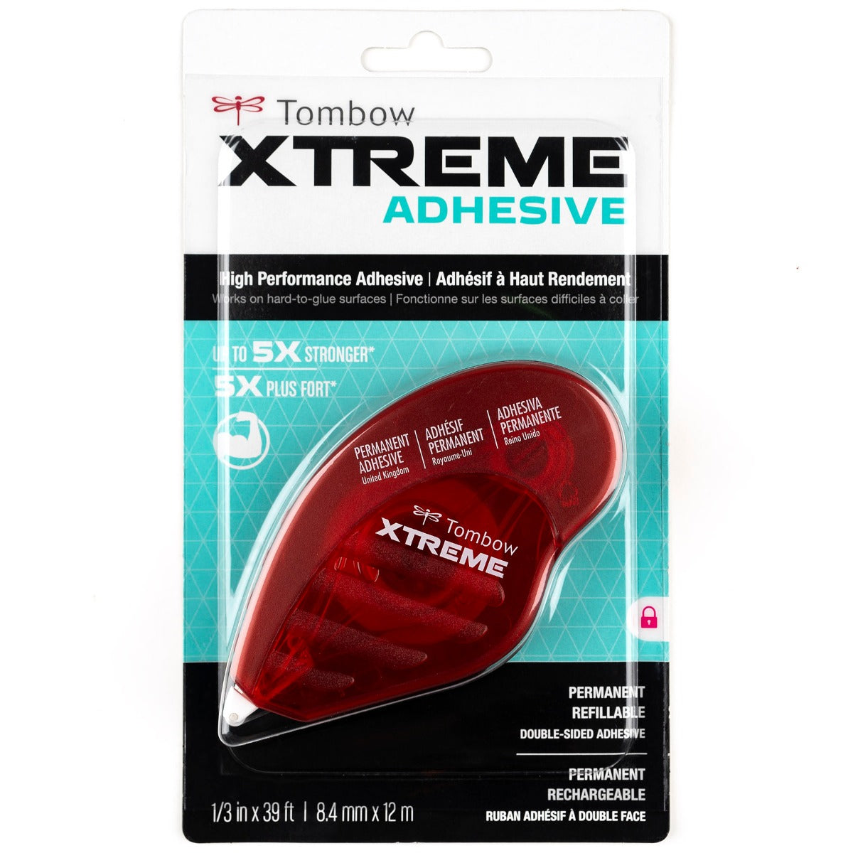 Tombow Xtreme Adhesive Tape Runner, Permanent
