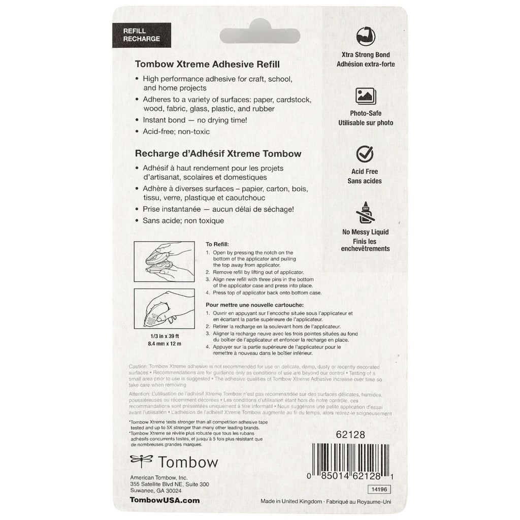 Refill, Tombow Xtreme Adhesive