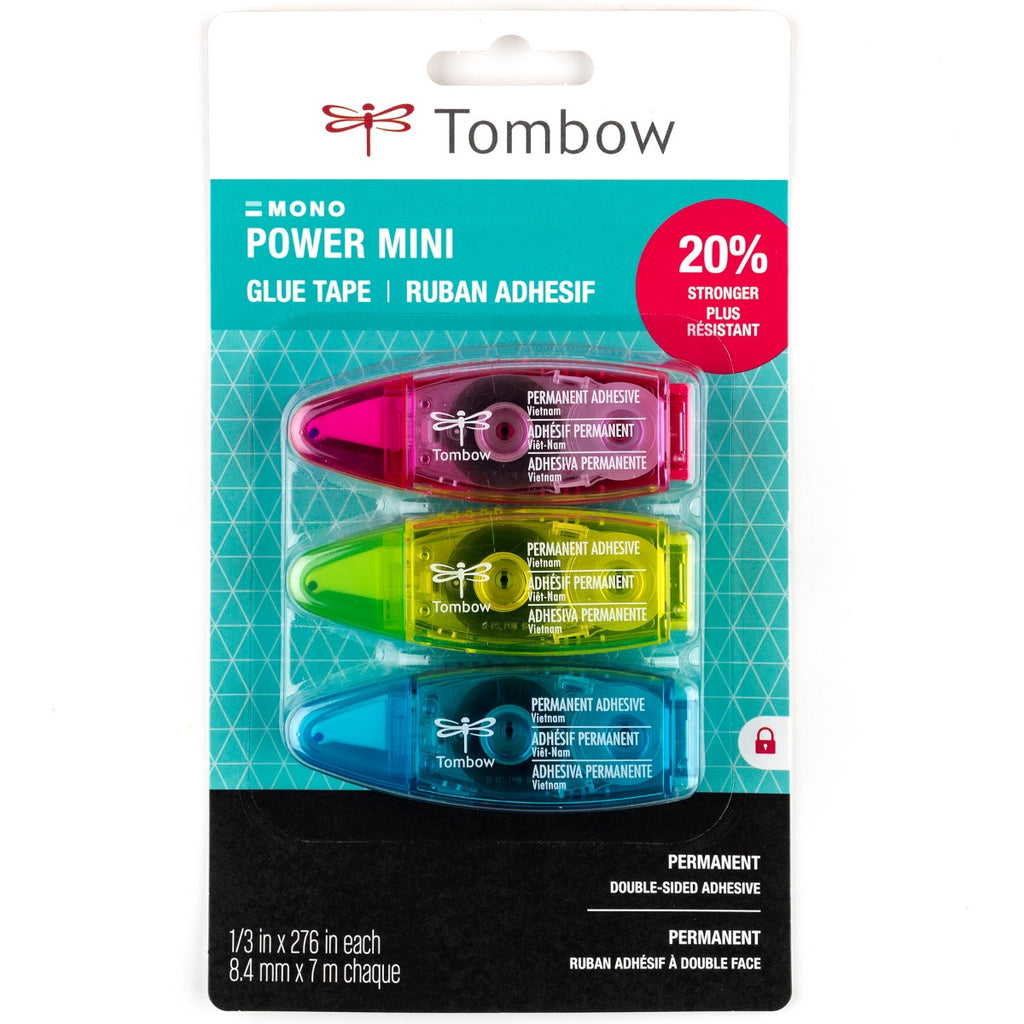 Power Mini Glue Tape 3-Pack