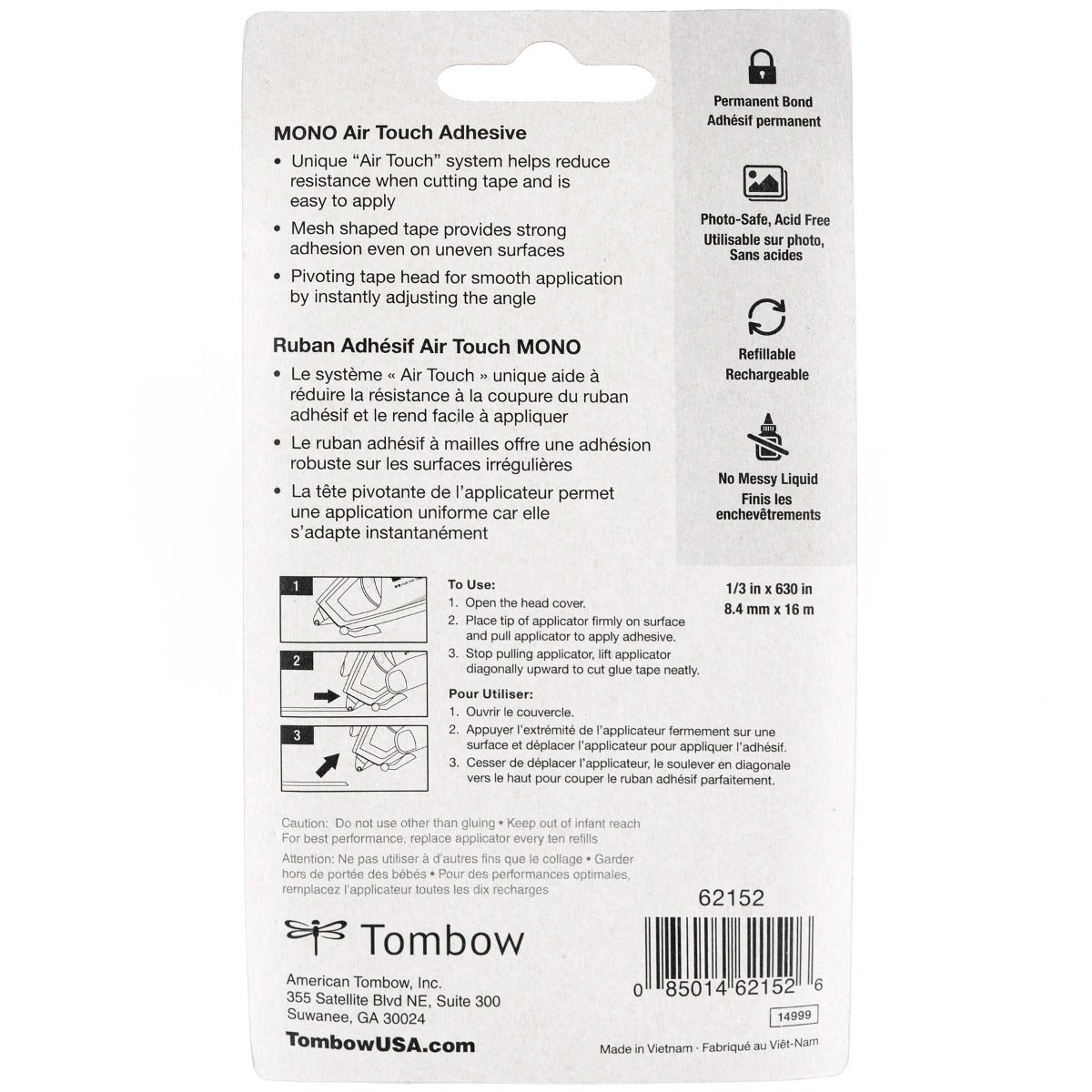 MONO Air Touch Adhesive