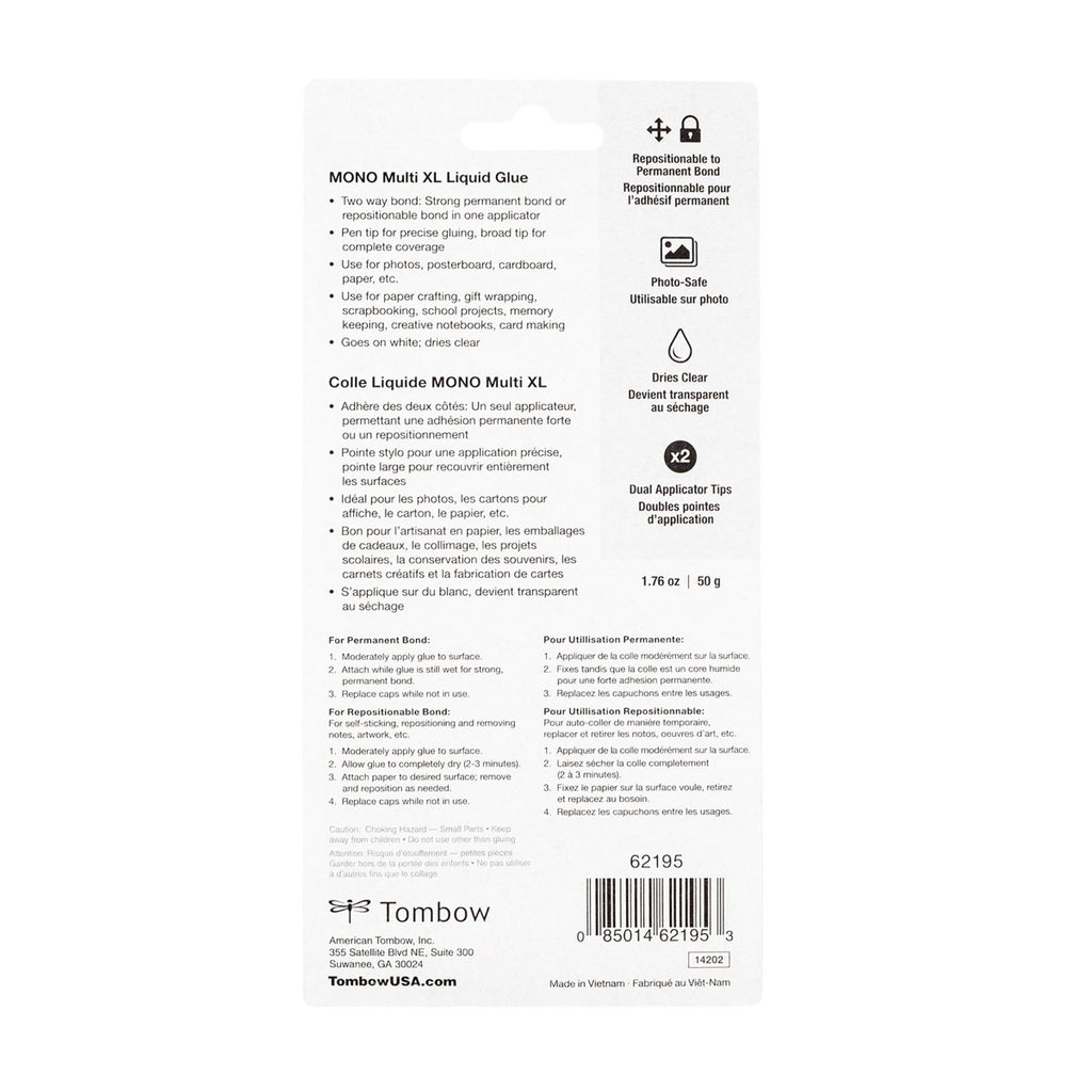 MONO Multi XL Liquid Glue, Carded