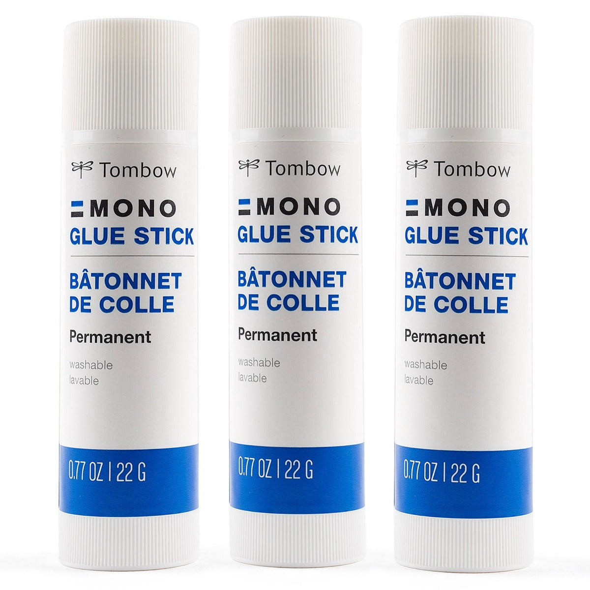 MONO Glue Stick, Small, 3-Pack
