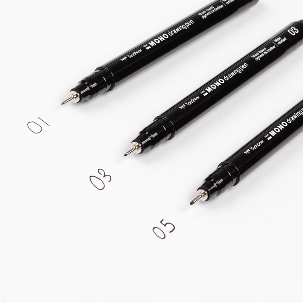 MONO Drawing Pen, 3-Pack