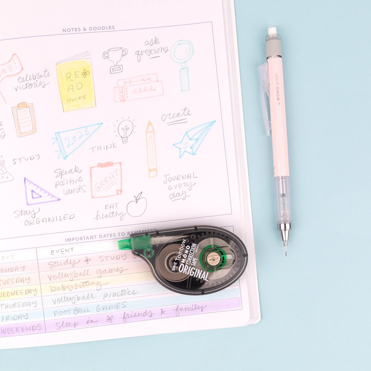 MONO Correction Tape Original, White – Tombow USA
