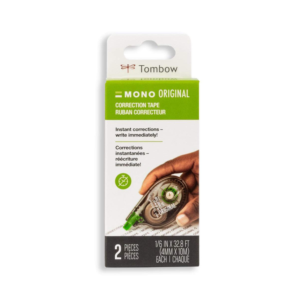 MONO Correction Tape Original, 2 Pack