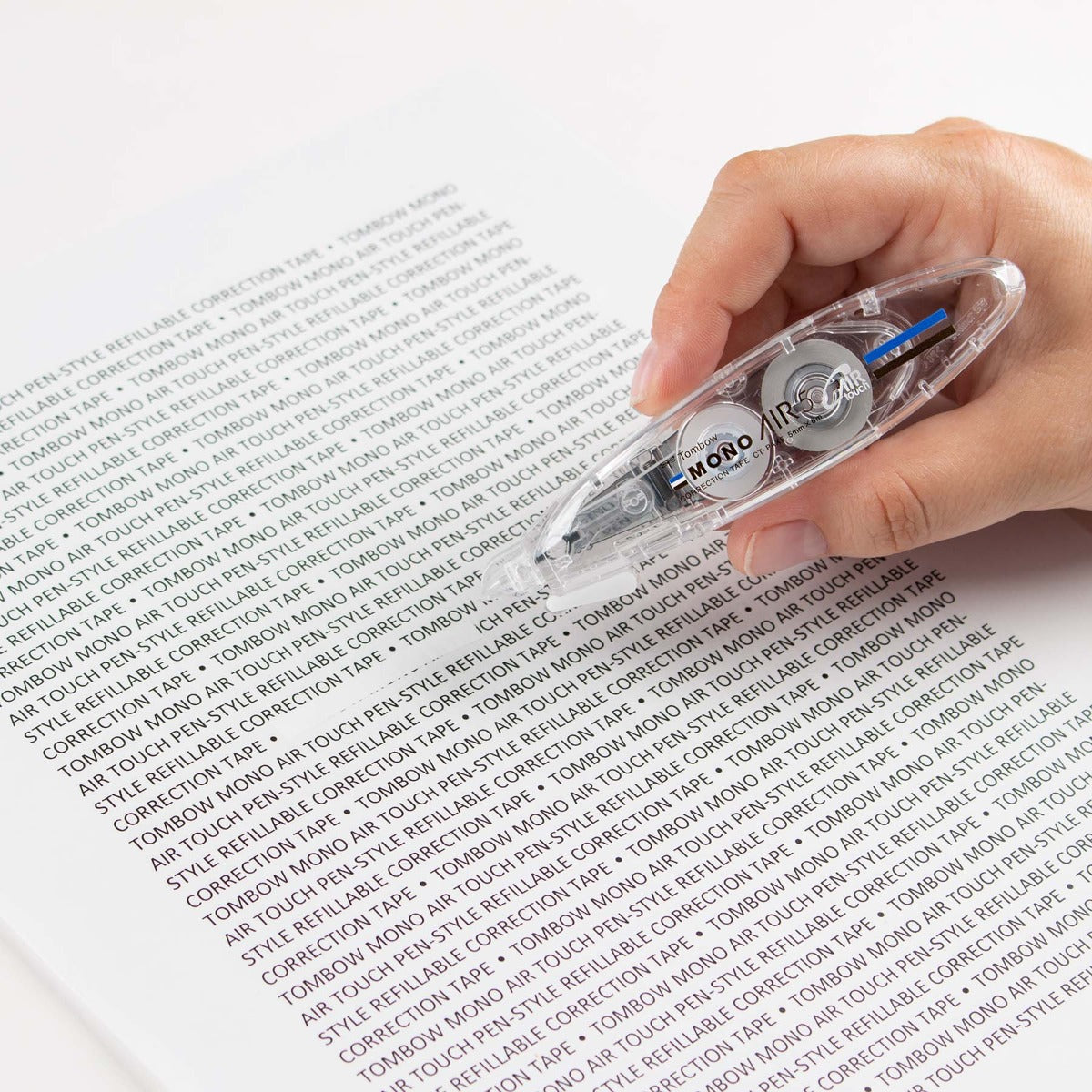 MONO Air Touch Refillable Correction Tape, Pen-Style Applicator