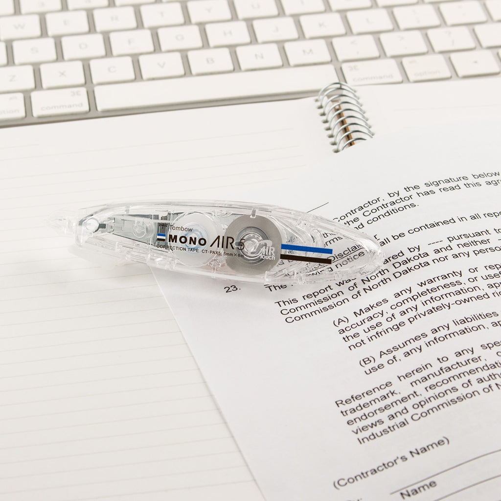 MONO Air Touch Refillable Correction Tape, Pen-Style Applicator