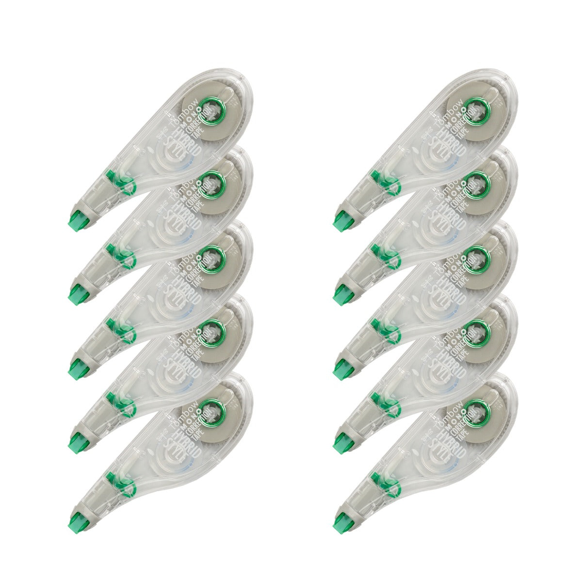 MONO Correction Tape Hybrid Style, 10-Pack