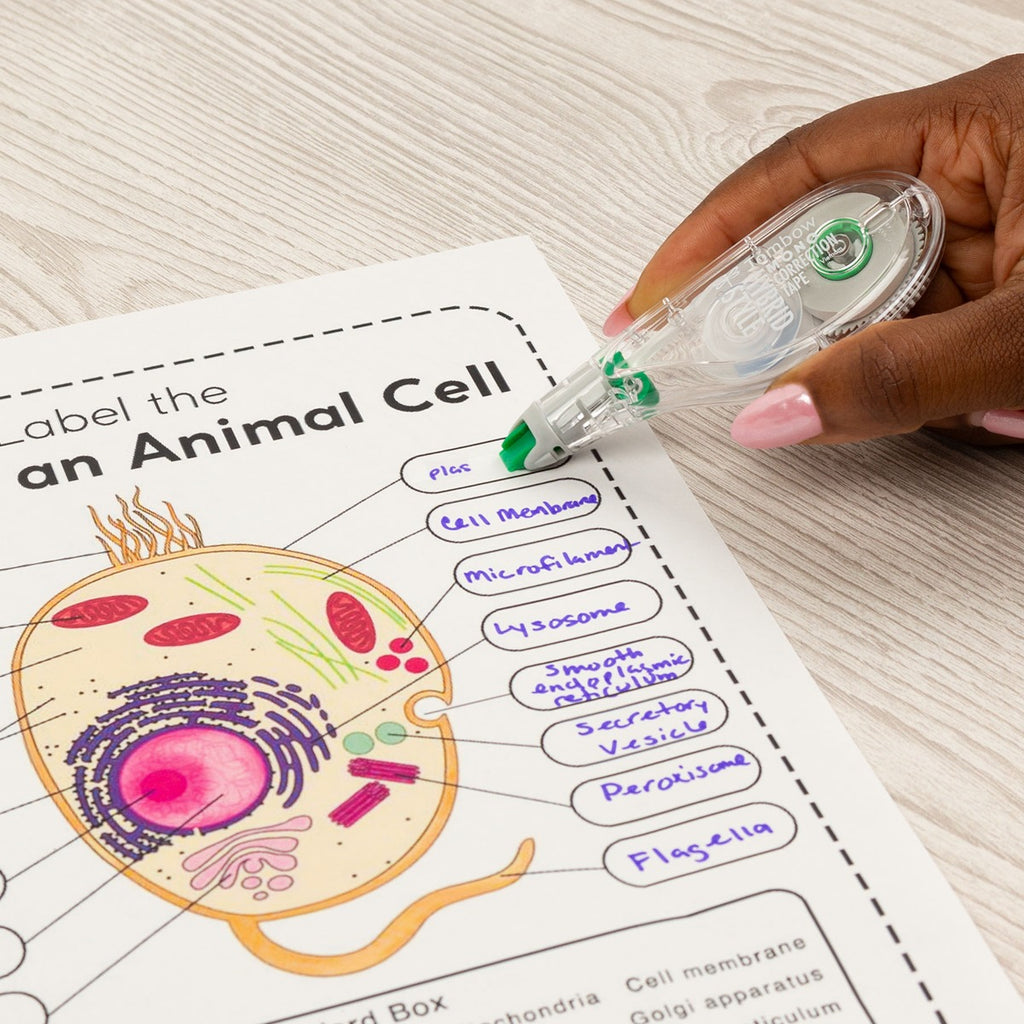 MONO Correction Tape Hybrid Style, 10-Pack