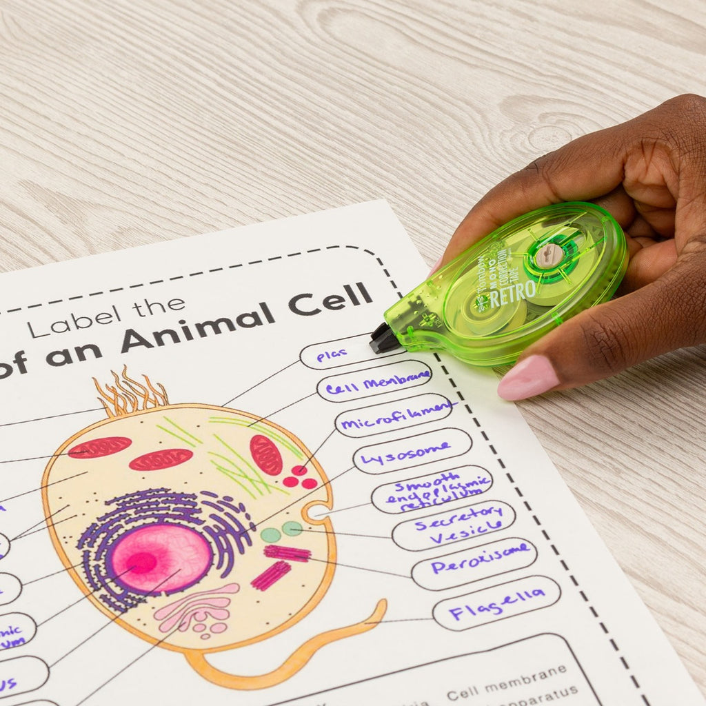 MONO Correction Tape, Retro, 10- Pack