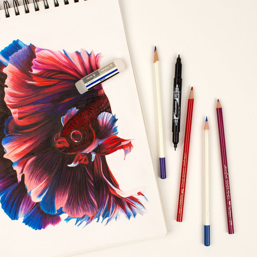 MONO Sand and Rubber Eraser, 3-Pack