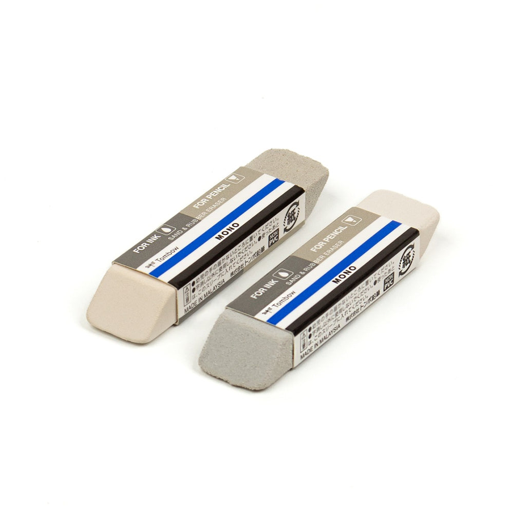 MONO Sand and Rubber Eraser, 3-Pack