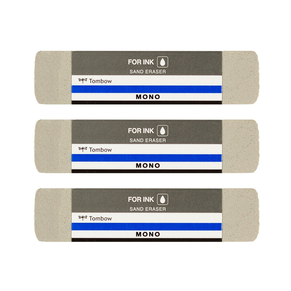 MONO Sand Eraser, 3-Pack