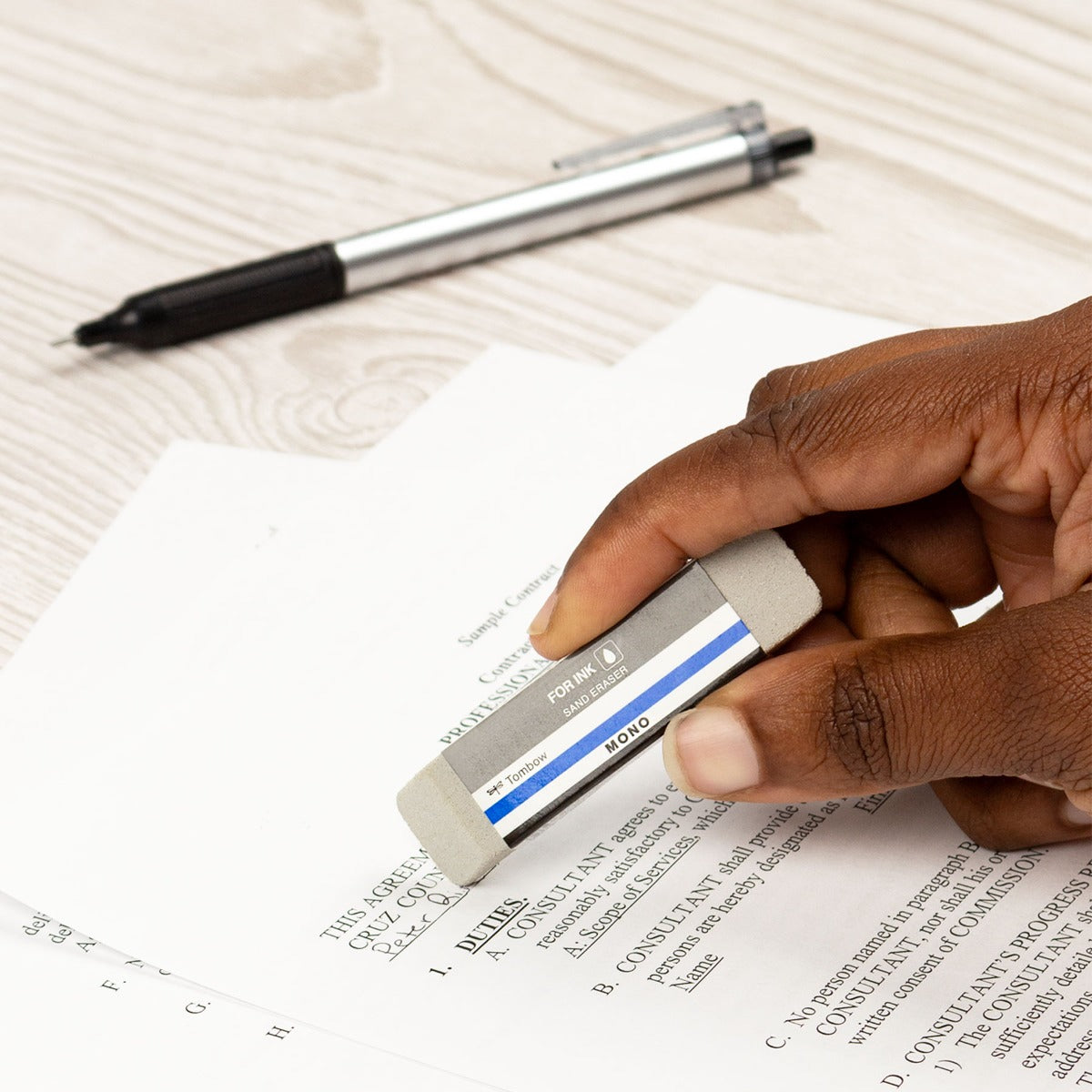 MONO Sand Eraser, 3-Pack