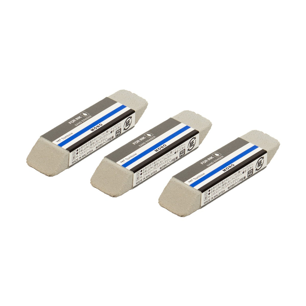 MONO Sand Eraser, 3-Pack