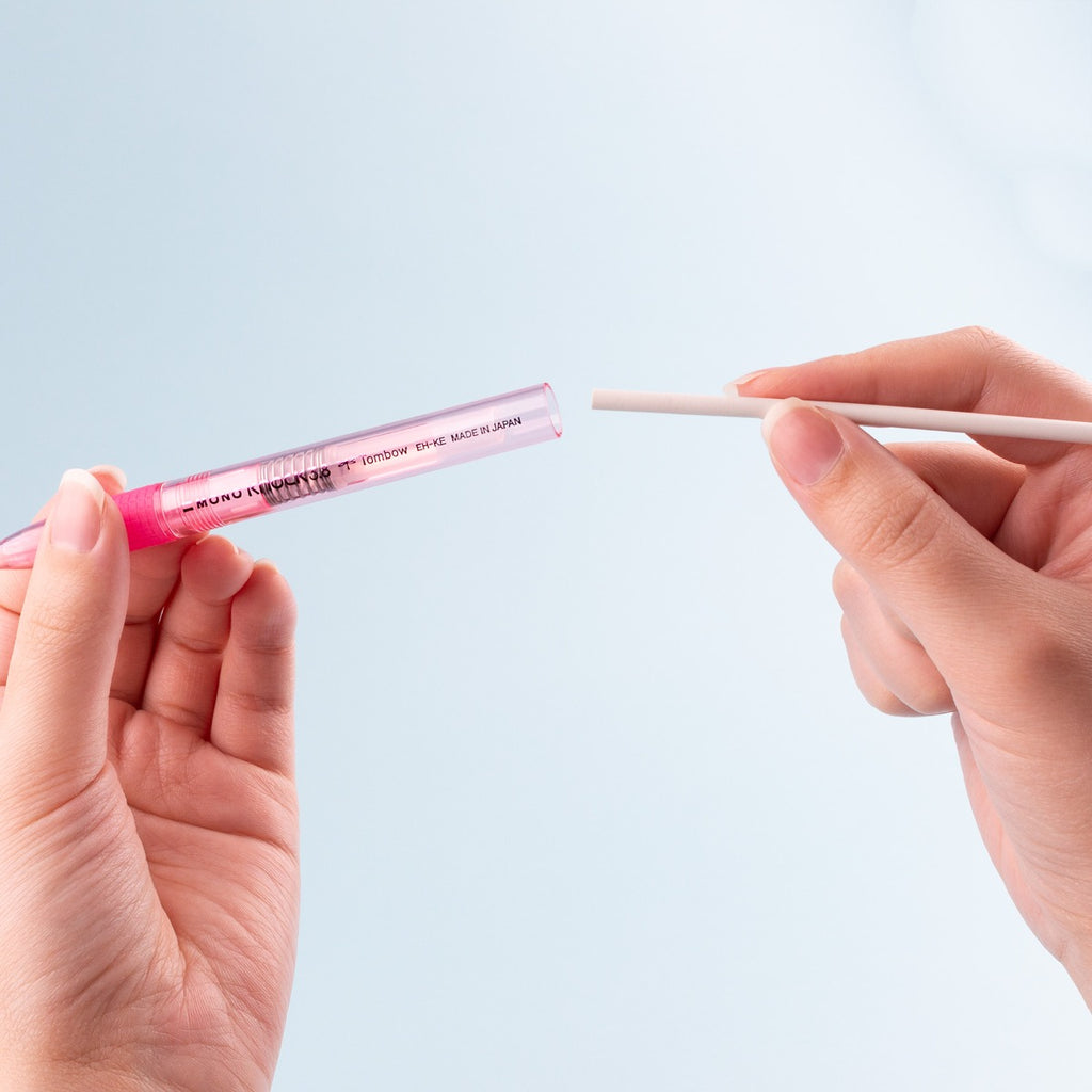 MONO Knock Eraser, Pink, 2-Pack