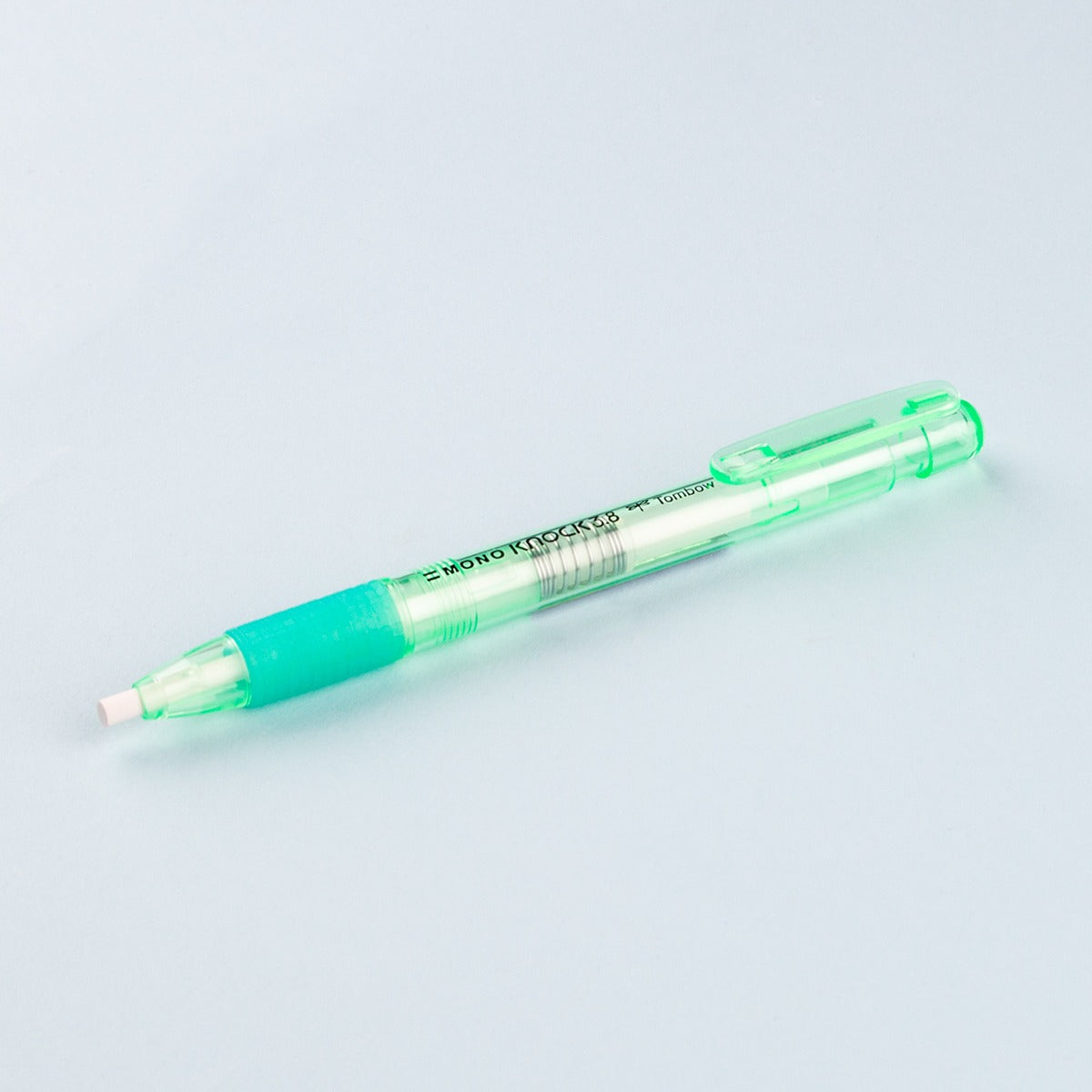 MONO Knock Eraser, Green, 2-Pack