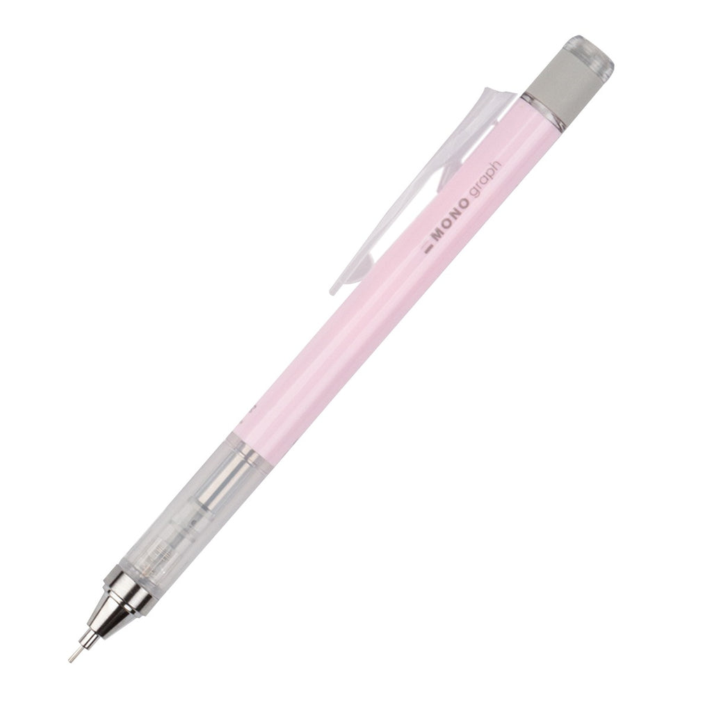 MONO Graph Mechanical Pencil + Eraser Set, Pink