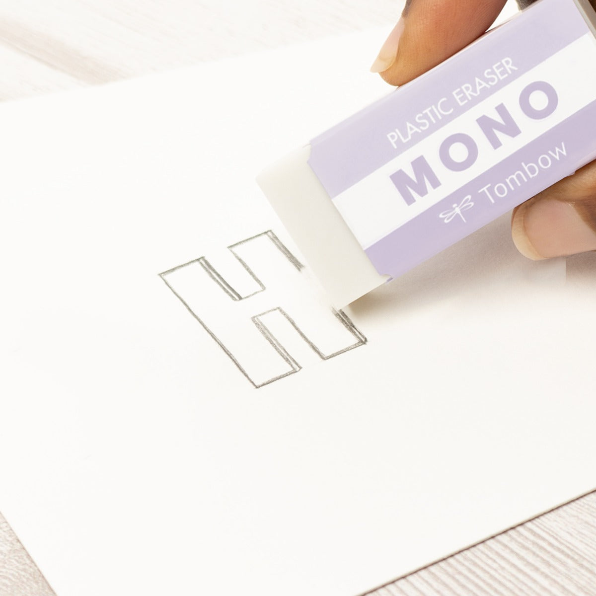 MONO Graph Mechanical Pencil + Eraser Set, Lavender
